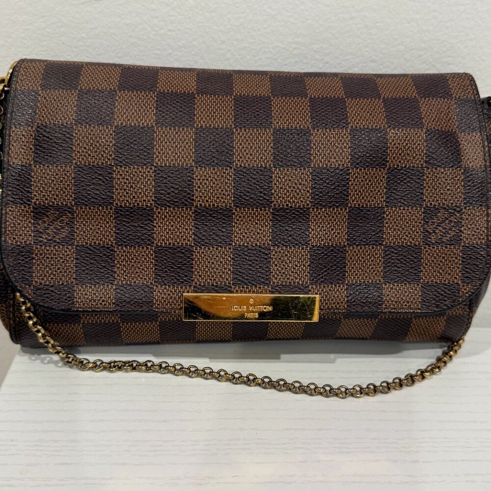 Louis Vuitton Favorite PM in Damier Ebene